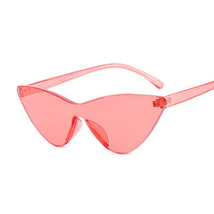 Transparent Cat Eye Sunglasses