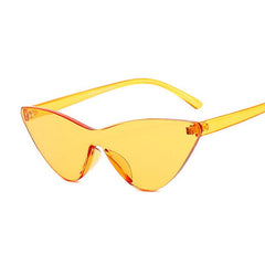 Transparent Cat Eye Sunglasses