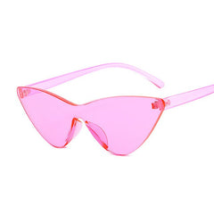 Transparent Cat Eye Sunglasses