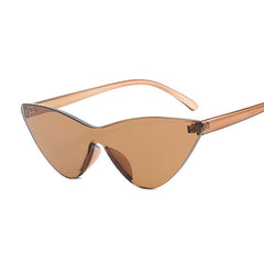 Transparent Cat Eye Sunglasses