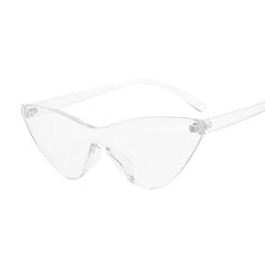 Transparent Cat Eye Sunglasses