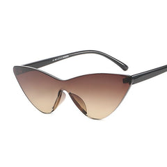 Transparent Cat Eye Sunglasses
