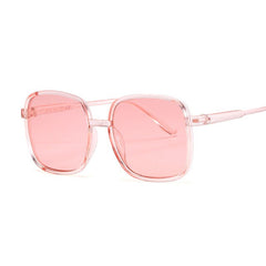 Flat Top Mirrored Sunglasses